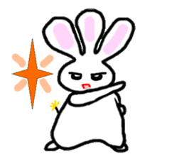 It is not a rabbit. sticker #6105794