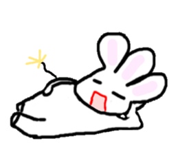 It is not a rabbit. sticker #6105795