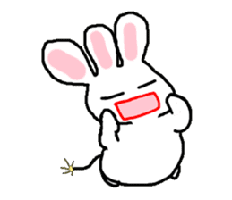 It is not a rabbit. sticker #6105796