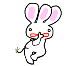 It is not a rabbit. sticker #6105797
