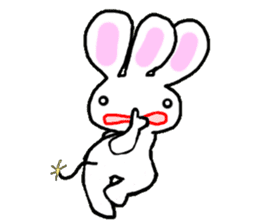 It is not a rabbit. sticker #6105797