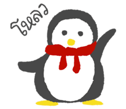 Penguin story [Thai var] sticker #6106044