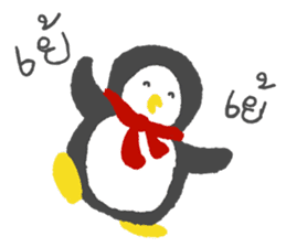 Penguin story [Thai var] sticker #6106074