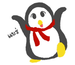 Penguin story [Thai var] sticker #6106079