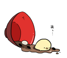 Shiratama chick sticker #6106564