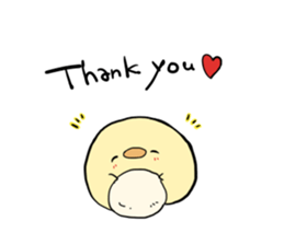 Shiratama chick sticker #6106567