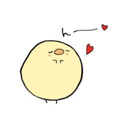 Shiratama chick sticker #6106583