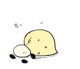 Shiratama chick sticker #6106589