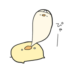 Shiratama chick sticker #6106593