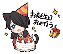 BLACK KITTEN 3 sticker #6107116