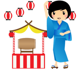 Japan's annual events sticker #6107183