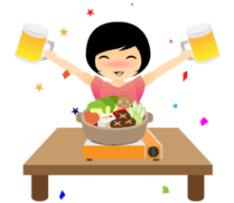 Japan's annual events sticker #6107192