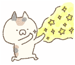 mahou cat sticker #6107732