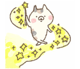 mahou cat sticker #6107733