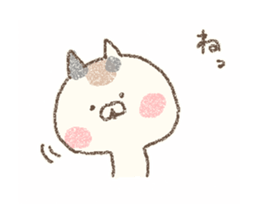 mahou cat sticker #6107743