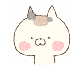 mahou cat sticker #6107751