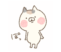 mahou cat sticker #6107754