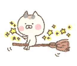 mahou cat sticker #6107757