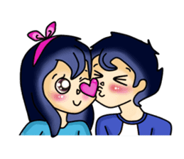 Hikary y Haruki sticker #6107921