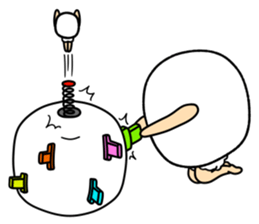 marshmallow world sticker #6108350