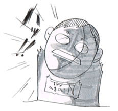 jog man Running Life sticker #6108369