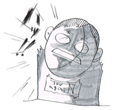 jog man Running Life sticker #6108369