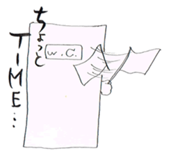 jog man Running Life sticker #6108370