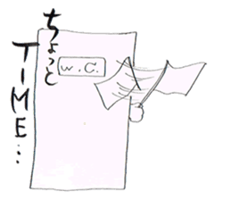 jog man Running Life sticker #6108370