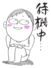 jog man Running Life sticker #6108377