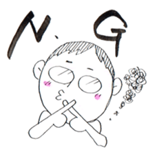 jog man Running Life sticker #6108379