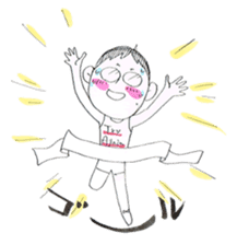 jog man Running Life sticker #6108382