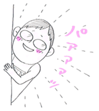 jog man Running Life sticker #6108384