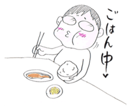 jog man Running Life sticker #6108394