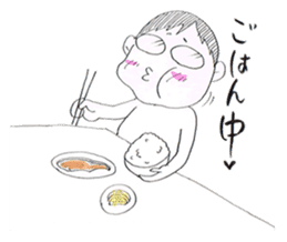 jog man Running Life sticker #6108394