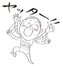 jog man Running Life sticker #6108399