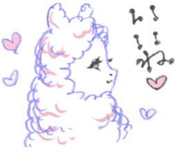 alpaca sticker 4 sticker #6108720