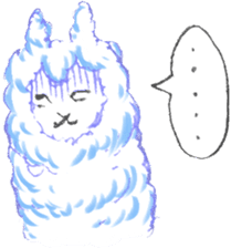 alpaca sticker 4 sticker #6108743