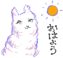 alpaca sticker 4 sticker #6108746