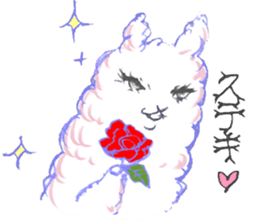 alpaca sticker 4 sticker #6108754