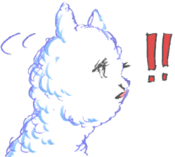 alpaca sticker 4 sticker #6108758