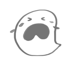 YURU ghost sticker #6109457