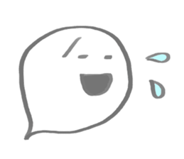 YURU ghost sticker #6109461