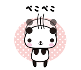 Thank you panda sticker #6109783