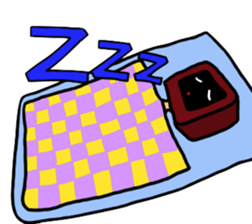 Retro TV Man sticker #6110110