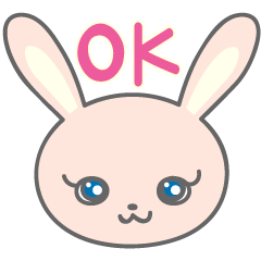 Rabbit's  Reply Stickers