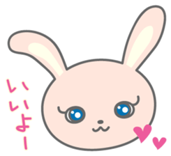Rabbit's  Reply Stickers sticker #6110923