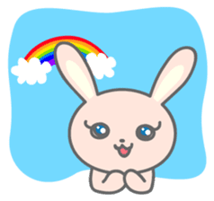 Rabbit's  Reply Stickers sticker #6110943