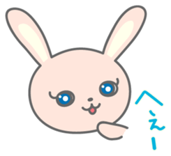 Rabbit's  Reply Stickers sticker #6110946