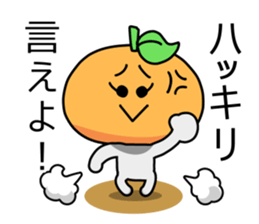 Strong-willed Orange Girl!! sticker #6111083