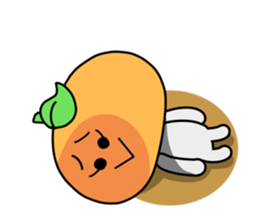 Strong-willed Orange Girl!! sticker #6111108